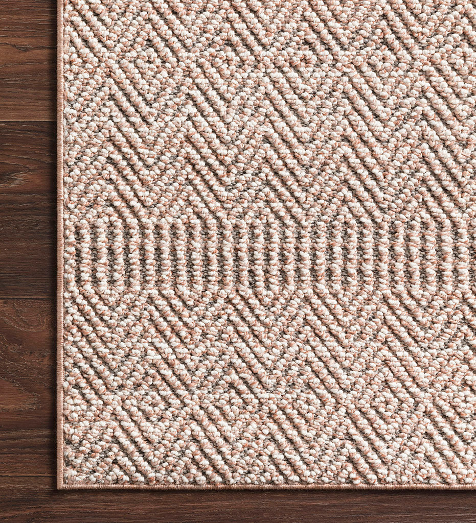 Allred Collaborative - Loloi - COL-02 Blush / Ivory Indoor / Outdoor Rug - COL-02 Blush / Ivory Indoor / Outdoor Rug - COLECOL-02BHIV2134