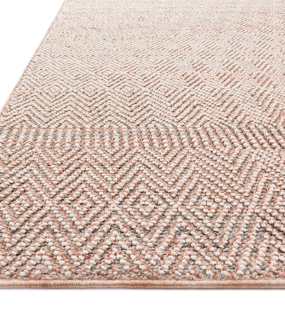 Allred Collaborative - Loloi - COL-02 Blush / Ivory Indoor / Outdoor Rug - COL-02 Blush / Ivory Indoor / Outdoor Rug - COLECOL-02BHIV2134