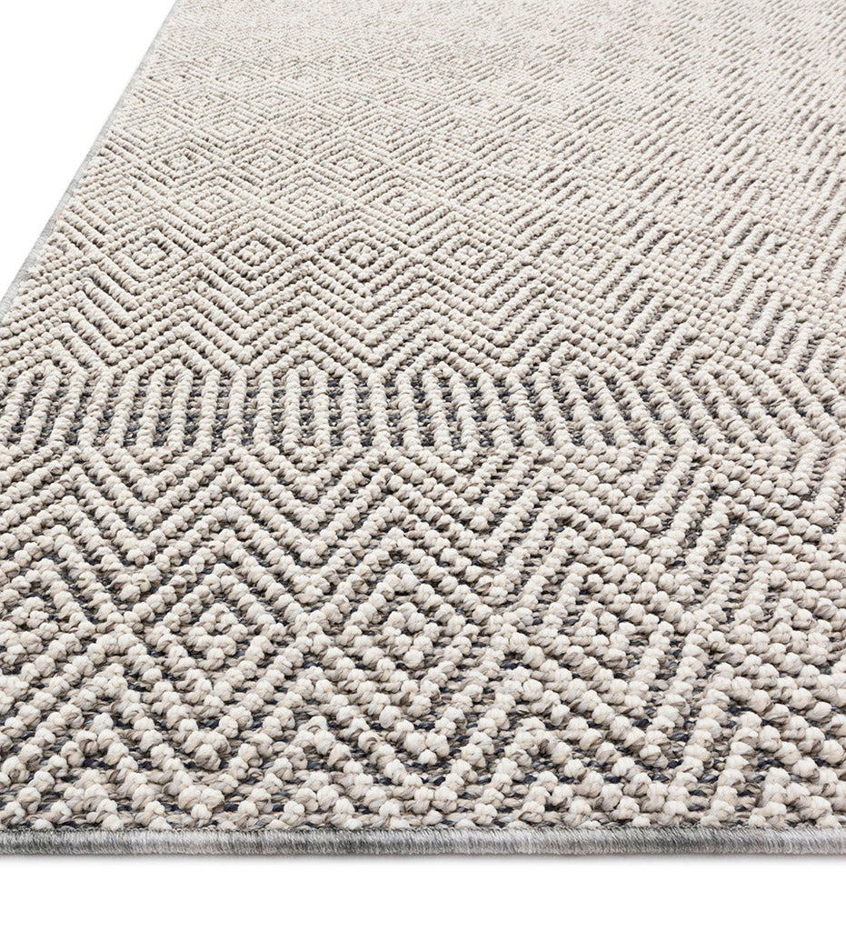 Allred Collaborative - Loloi - COL-02 Grey / Bone Indoor / Outdoor Rug - COL-02 Grey / Bone Indoor / Outdoor Rug - COLECOL-02GYBO2134