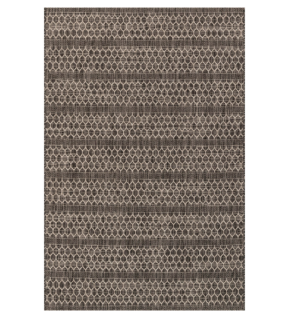 Allred Collaborative - Loloi - Isle IE-01 Black / Grey Indoor / Outdoor Rug - Isle IE-01 Black / Grey Indoor / Outdoor Rug - ISLEIE-01BLGY2239