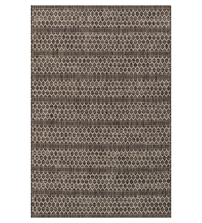 Allred Collaborative - Loloi - Isle IE-01 Black / Grey Indoor / Outdoor Rug - Isle IE-01 Black / Grey Indoor / Outdoor Rug - ISLEIE-01BLGY2239