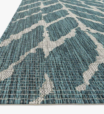 Allred Collaborative - Loloi - Isle IE-02 Teal / Grey Indoor / Outdoor Rug - Isle IE-02 Teal / Grey Indoor / Outdoor Rug - ISLEIE-02TEGY2239