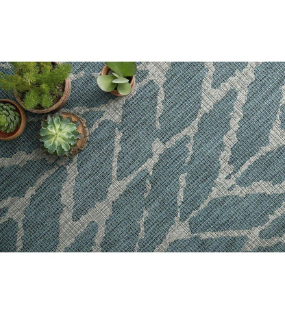 Allred Collaborative - Loloi - Isle IE-02 Teal / Grey Indoor / Outdoor Rug - Isle IE-02 Teal / Grey Indoor / Outdoor Rug - ISLEIE-02TEGY2239