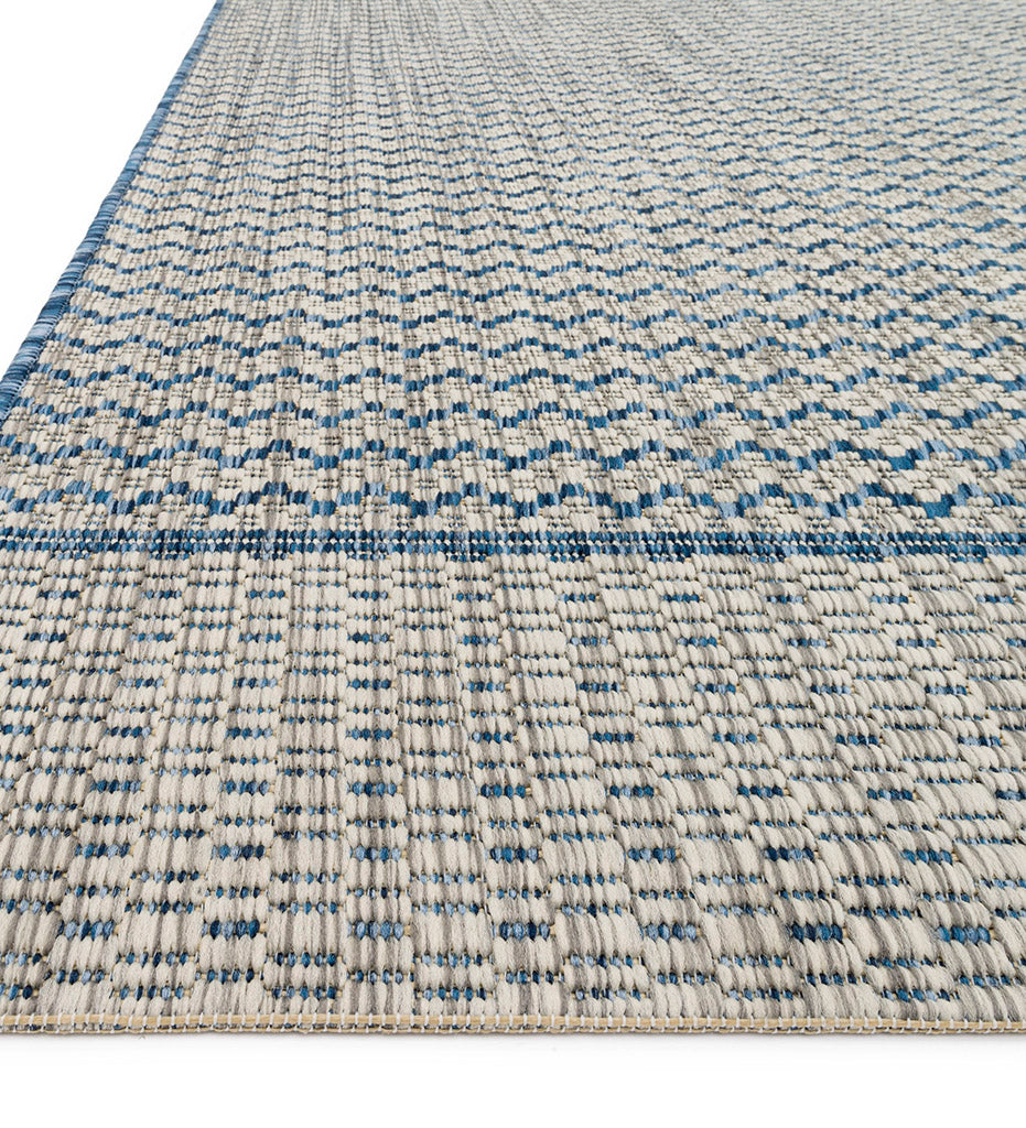 Allred Collaborative - Loloi - Isle IE-03 Grey / Blue Indoor / Outdoor Rug - Isle IE-03 Grey / Blue Indoor / Outdoor Rug - ISLEIE-03GYBB2239