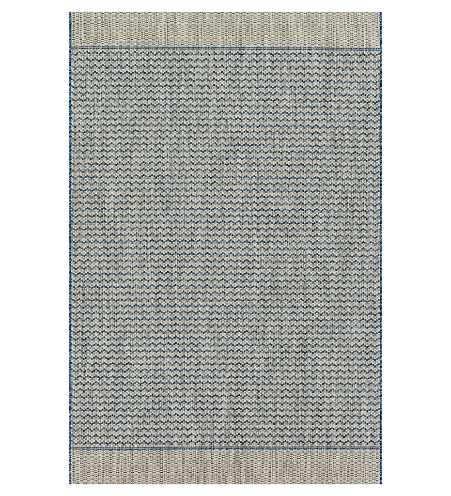 Allred Collaborative - Loloi - Isle IE-03 Grey / Blue Indoor / Outdoor Rug - Isle IE-03 Grey / Blue Indoor / Outdoor Rug - ISLEIE-03GYBB2239