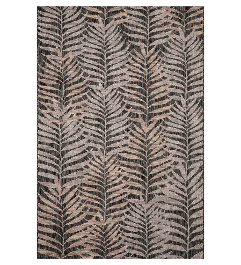 Allred Collaborative - Loloi - Isle IE-08 Natural / Black Indoor / Outdoor Rug - Isle IE-08 Natural / Black Indoor / Outdoor Rug - ISLEIE-08NABL2239