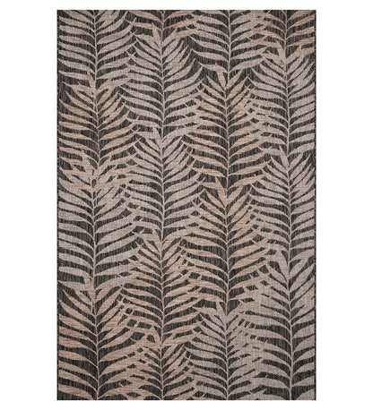 Allred Collaborative - Loloi - Isle IE-08 Natural / Black Indoor / Outdoor Rug - Isle IE-08 Natural / Black Indoor / Outdoor Rug - ISLEIE-08NABL2239