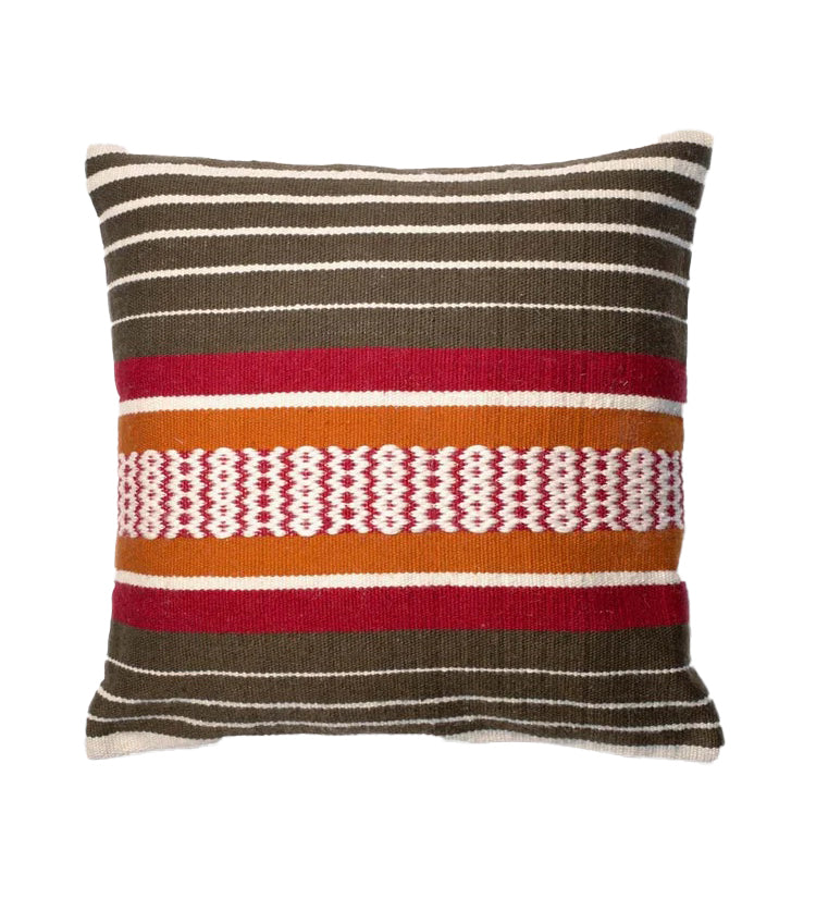 Allred Collaborative - Loloi - P0214 Brown/Multi Indoor/Outdoor Pillow - P0214 Brown/Multi Indoor/Outdoor Pillow - P051P0214BRMLPIL3