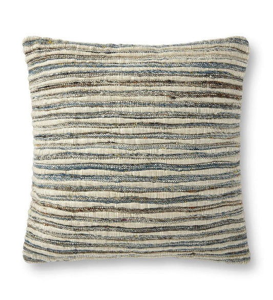 Allred Collaborative - Loloi - P0925 Natural & Multi Color Pillow - P0925 Natural & Multi Color Pillow - P244P0925NAMLPIL3