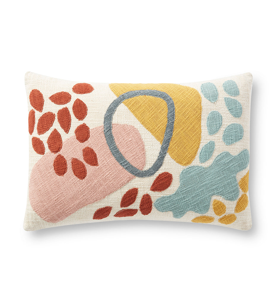 Allred Collaborative - Loloi - PLL0006 Multi Color Pillow - PLL0006 Multi Color Pillow - P019PLL0006ML00PI15