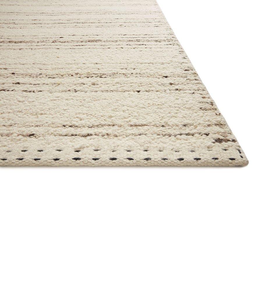 Allred Collaborative - Loloi - Roman ROM-02 Ivory / Pebble Rug - Roman ROM-02 Ivory / Pebble Rug - ROMAROM-02IVPP2030