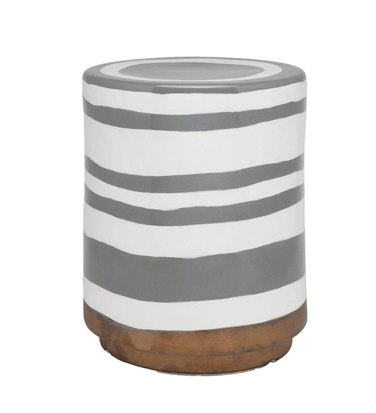 Allred Collaborative - Made Goods - Belda Stool - Grey - Belda Stool - Grey - FURBELDASTWHGY