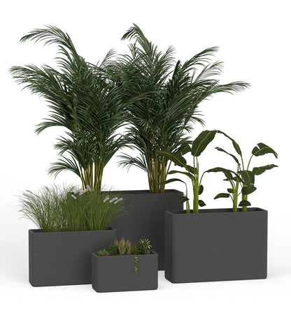 Allred Collaborative - Mobius - Avila Medium Rectangular Planter - Stacks - - Avila Medium Rectangular Planter - Stacks - - RCT1_20x32_0.24x1.25_P01_GLCL