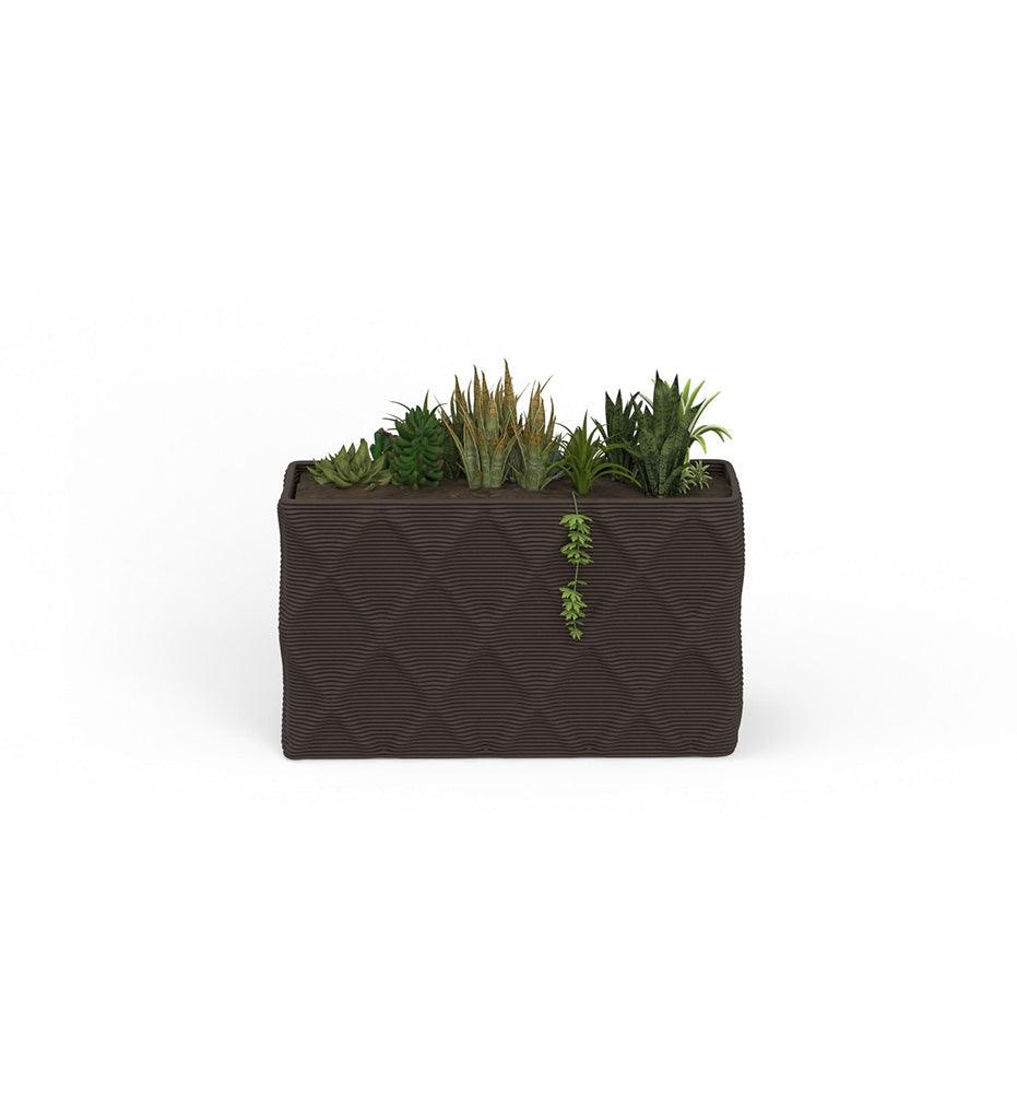 Allred Collaborative - Mobius - Avila Small Rectangular Planter - Diamond - - Avila Small Rectangular Planter - Diamond - - RCT1_13x24_0.24x1.00_PD1_GLCL