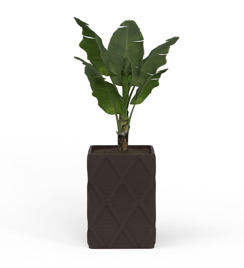 Allred Collaborative - Mobius - Montara Large Square Planter - Diamond - - Montara Large Square Planter - Diamond - - QDR1_26x19_0.24x1.25_PD1_GLCL