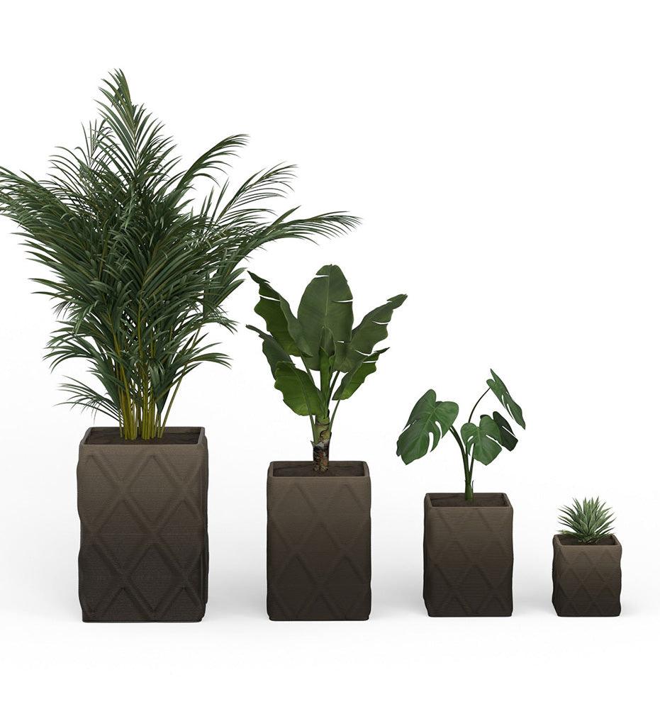 Allred Collaborative - Mobius - Montara Large Square Planter - Diamond - - Montara Large Square Planter - Diamond - - QDR1_26x19_0.24x1.25_PD1_GLCL