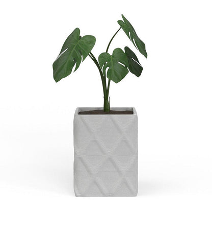 Allred Collaborative - Mobius - Montara Medium Square Planter - Diamond - - Montara Medium Square Planter - Diamond - - QDR1_20x16_0.24x1.25_PD1_GLCL