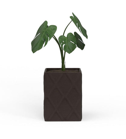 Allred Collaborative - Mobius - Montara Medium Square Planter - Diamond - - Montara Medium Square Planter - Diamond - - QDR1_20x16_0.24x1.25_PD1_GLCL