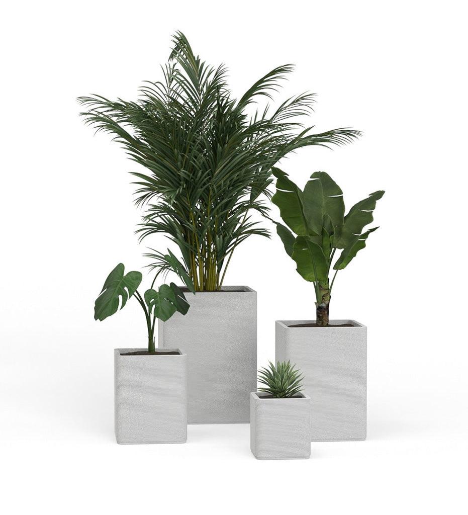 Allred Collaborative - Mobius - Montara Medium Square Planter - Stacks - - Montara Medium Square Planter - Stacks - - QDR1_20x16_0.24x1.25_P01_GLCL