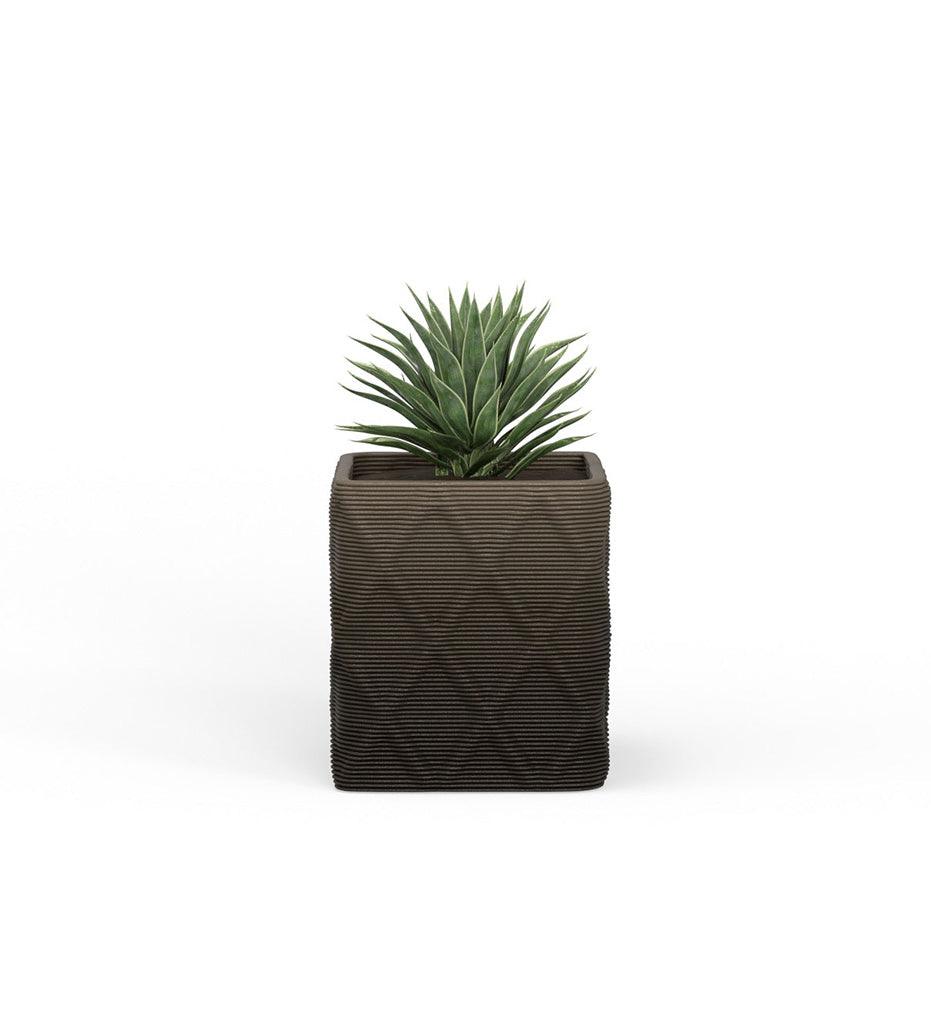 Allred Collaborative - Mobius - Montara Small Square Planter - Diamond - - Montara Small Square Planter - Diamond - - QDR1_13x12_0.24x1.00_PD1_GLCL