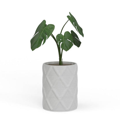 Allred Collaborative - Mobius - Solana Medium Round Planter - Diamond - - Solana Medium Round Planter - Diamond - - CYL1_20x16_0.24x1.25_PD1_GLCL