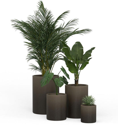 Allred Collaborative - Mobius - Solana Medium Round Planter - Stacks - - Solana Medium Round Planter - Stacks - - CYL1_20x16_0.24x1.25_P01_HTRR