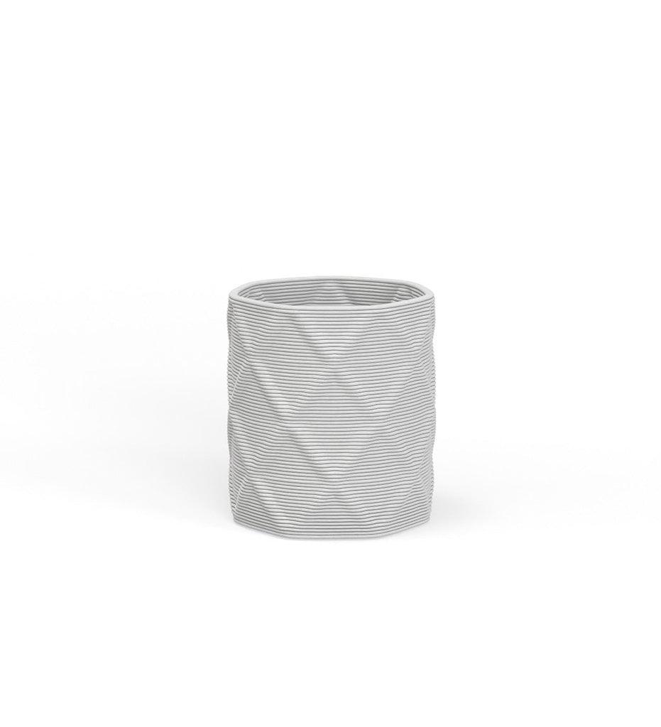 Allred Collaborative - Mobius - Solana Small Round Planter - Diamond - - Solana Small Round Planter - Diamond - - CYL1_13x12_0.24x1.00_PD1_GLCL