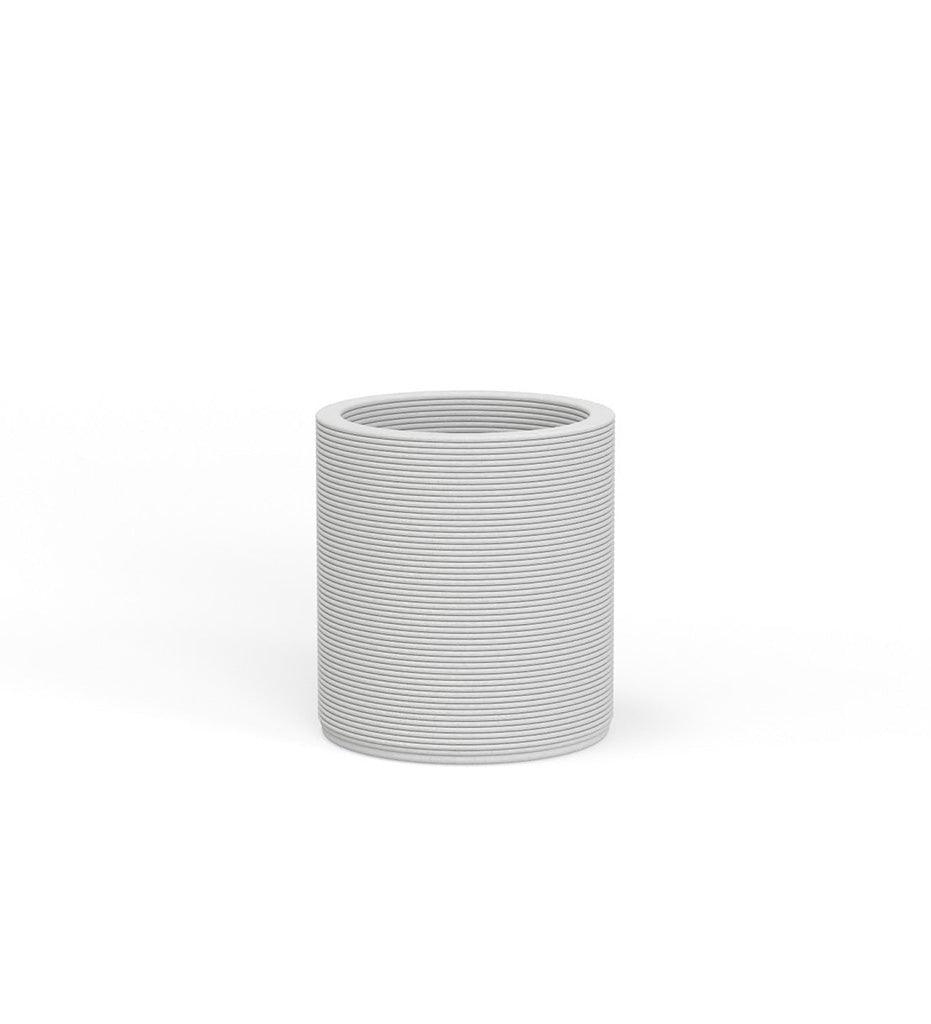 Allred Collaborative - Mobius - Solana Small Round Planter - Stacks - - Solana Small Round Planter - Stacks - - CYL1_13x12_0.24x1.00_P01_GLCL