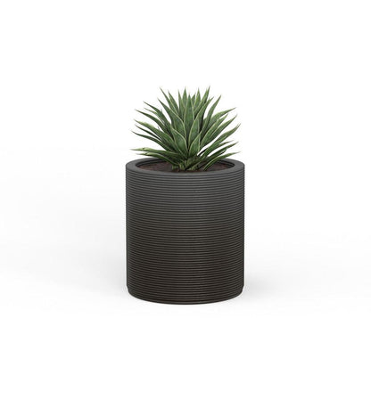 Allred Collaborative - Mobius - Solana Small Round Planter - Stacks - - Solana Small Round Planter - Stacks - - CYL1_13x12_0.24x1.00_P01_GLCL