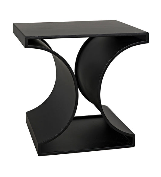 Allred Collaborative - Noir - Alec Side Tables - Black Steel - Alec Side Tables - Black Steel - GTAB358MTB