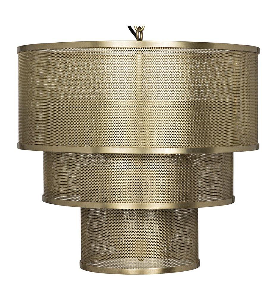 Allred Collaborative - Noir - Arena Pendant - Brass - Arena Pendant - Brass - LAMP646MB