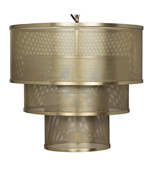 Allred Collaborative - Noir - Arena Pendant - Brass - Arena Pendant - Brass - LAMP646MB