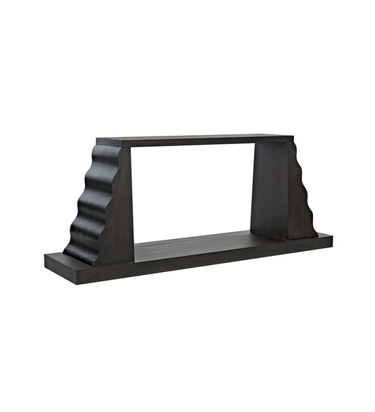 Allred Collaborative - Noir - Aurora Console - Ebony Walnut - Aurora Console - Ebony Walnut - GCON353EB