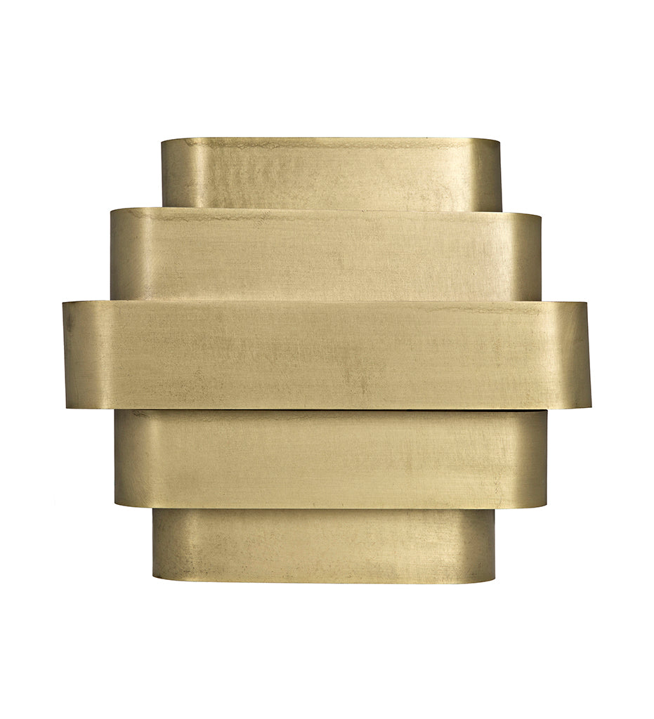 Allred Collaborative - Noir - Baas Sconce - Metal with Brass Finish - Baas Sconce - Metal with Brass Finish - LAMP664MB