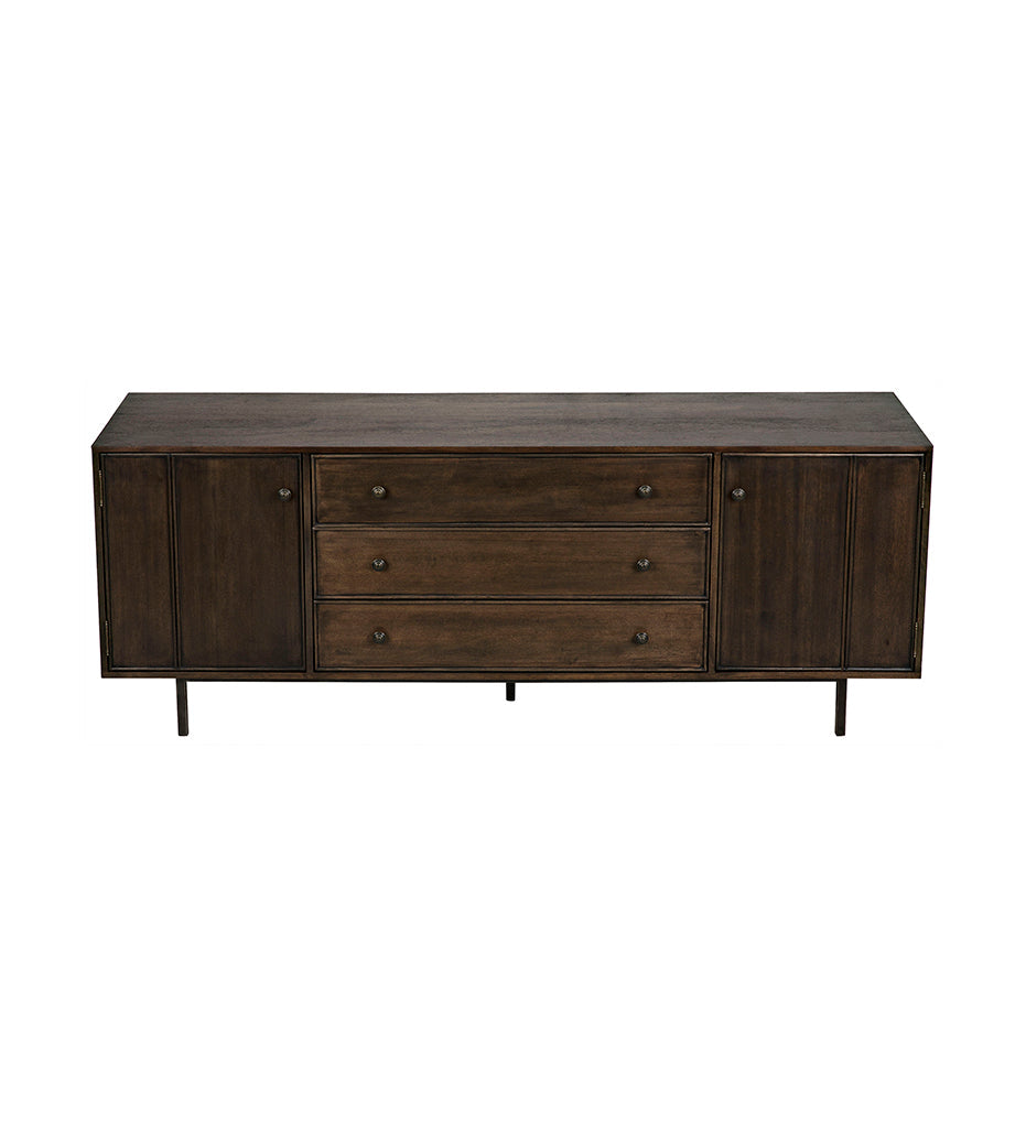 Allred Collaborative - Noir - Boston Sideboard - Ebony Walnut - Boston Sideboard - Ebony Walnut - GCON206EB