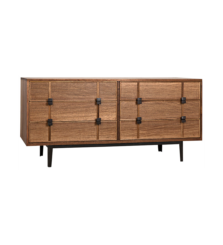 Allred Collaborative - Noir - Bourgeois Sideboard - Walnut and Steel - Bourgeois Sideboard - Walnut and Steel - GCON238MT