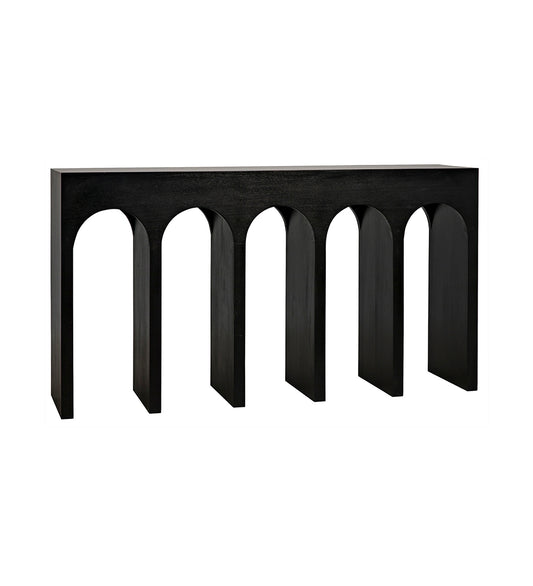 Allred Collaborative - Noir - Bridge Console - Hand Rubbed Black - Bridge Console - Hand Rubbed Black - GCON287HB