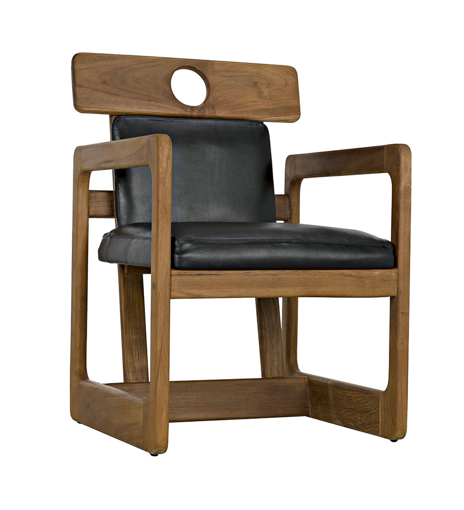 Allred Collaborative - Noir - Buraco Arm Chair - Teak - Buraco Arm Chair - Teak - AE-223T