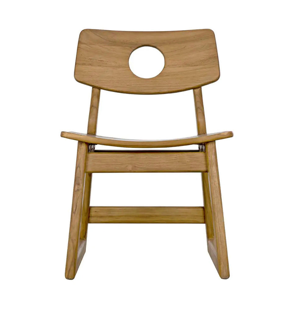 Allred Collaborative - Noir - Buraco Chair - Teak - Buraco Chair - Teak - AE-221T