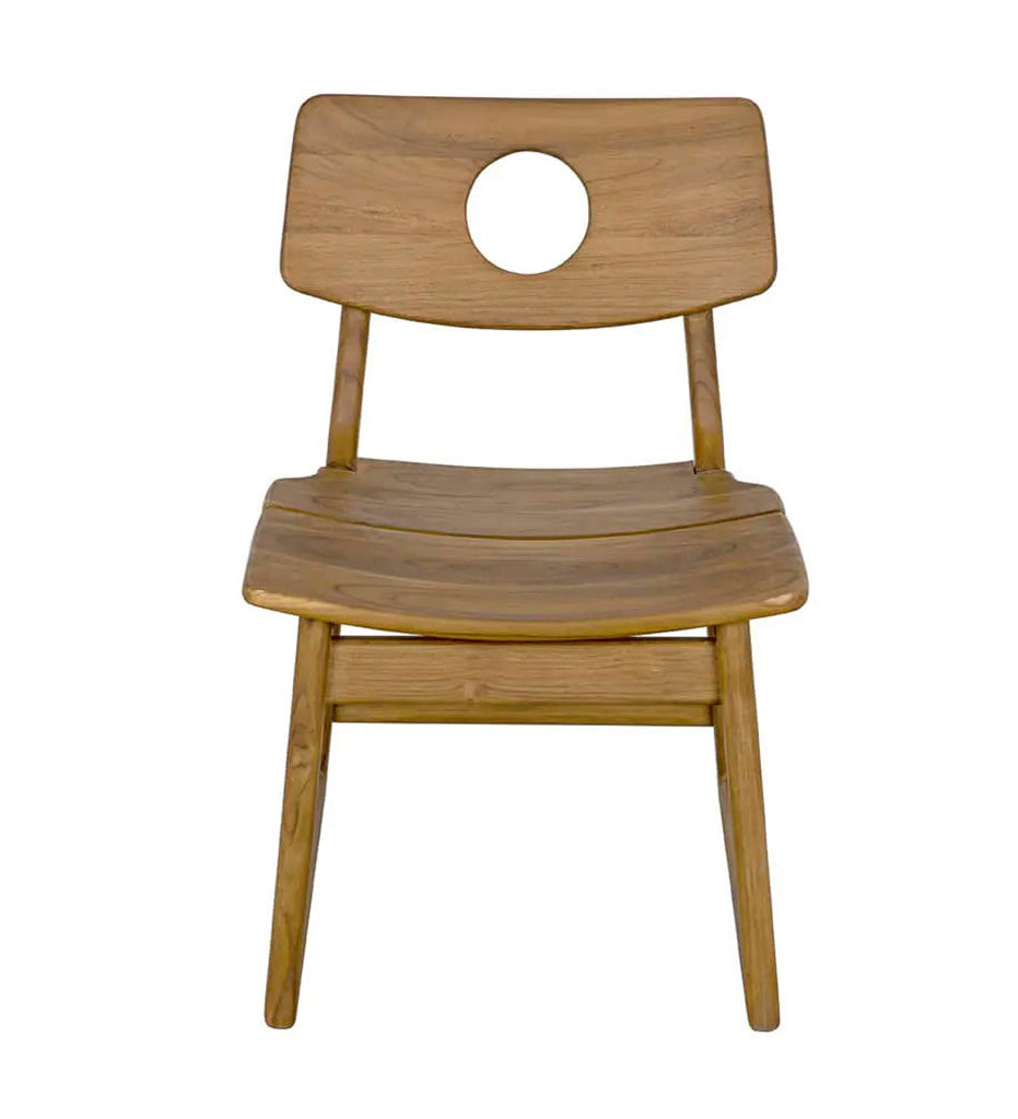 Allred Collaborative - Noir - Buraco Chair - Teak - Buraco Chair - Teak - AE-221T