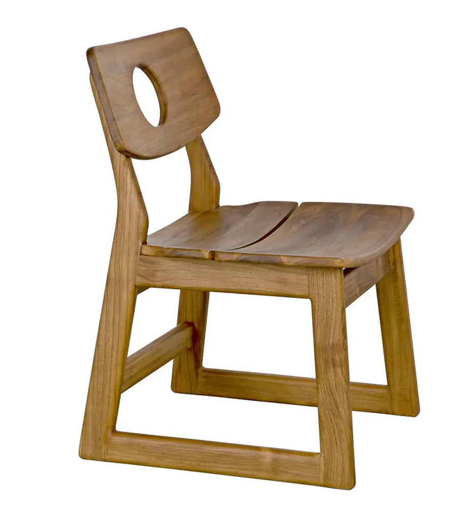 Allred Collaborative - Noir - Buraco Chair - Teak - Buraco Chair - Teak - AE-221T