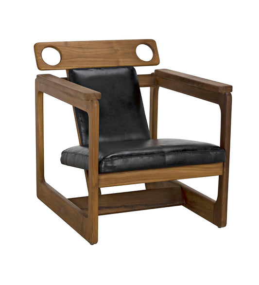 Allred Collaborative - Noir - Buraco Relax Chair - Teak - Buraco Relax Chair - Teak - AE-224T