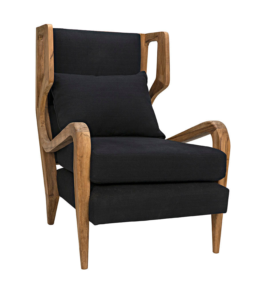 Allred Collaborative - Noir - Carol Chair - Teak - Carol Chair - Teak - GCHA292T