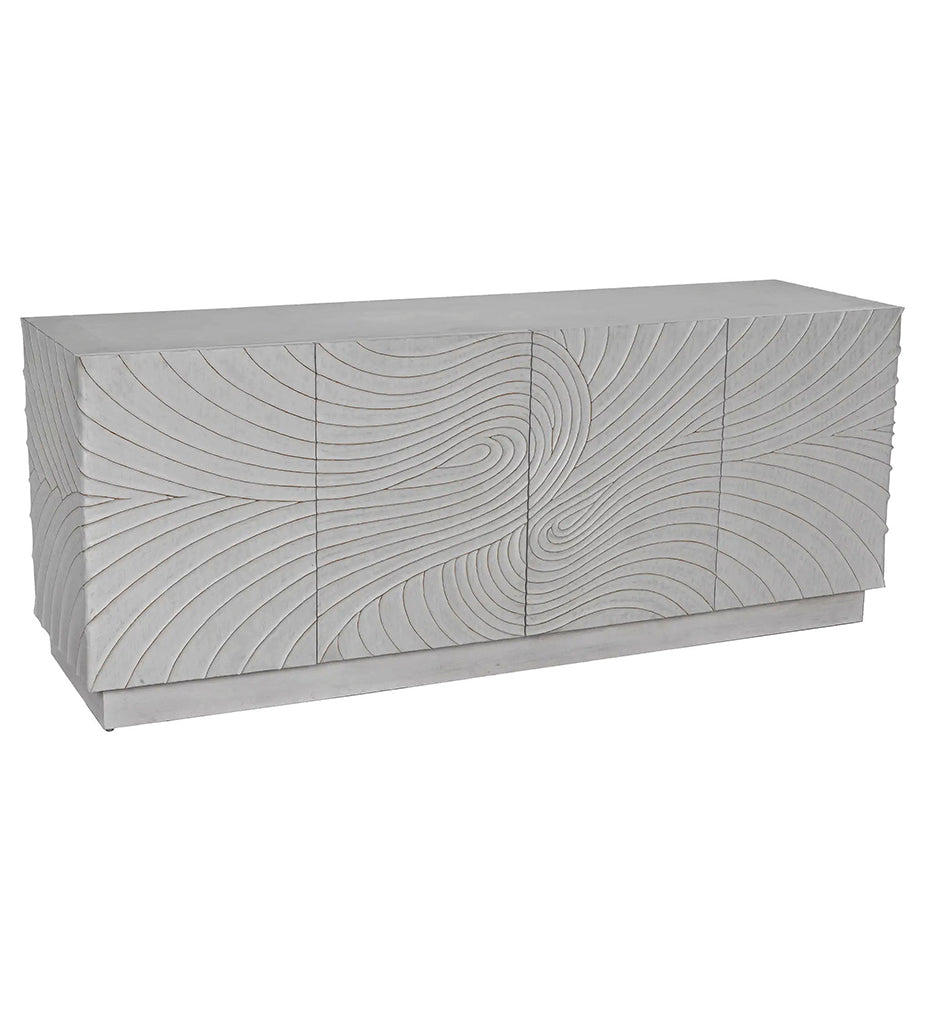 Allred Collaborative - Noir - Cavalier Sideboard - White Wash - Cavalier Sideboard - White Wash - GCON333WH