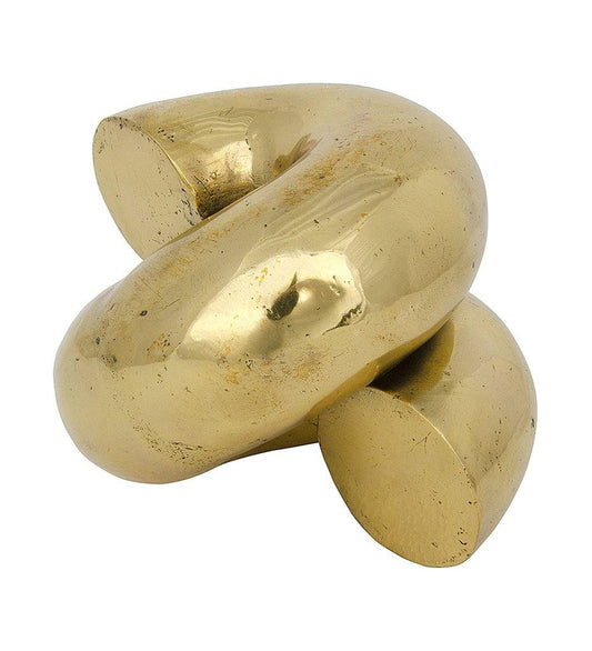 Allred Collaborative - Noir - Coiled Brass Sculpture - Coiled Brass Sculpture - AB-270BR