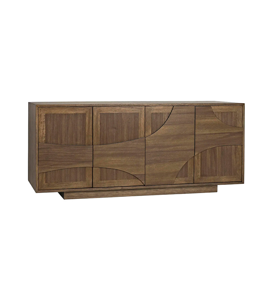 Allred Collaborative - Noir - Collage Sideboard - Dark Walnut - Collage Sideboard - Dark Walnut - GCON310DW