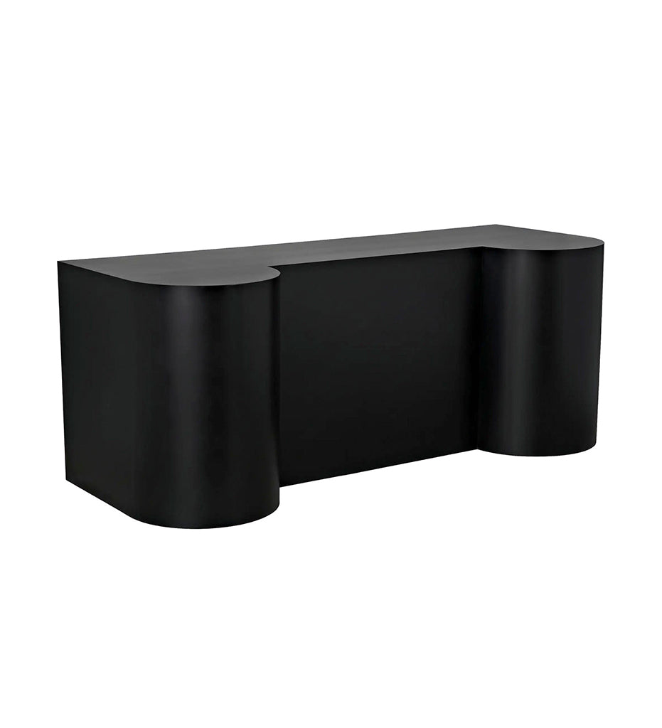 Allred Collaborative - Noir - Concierge Desk - Black Steel - Concierge Desk - Black Steel - GDES197MTB