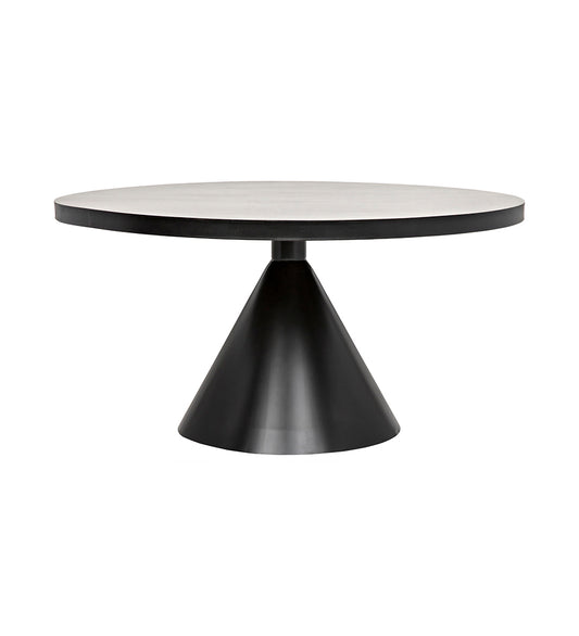 Allred Collaborative - Noir - Cone Dining Table - Black Steel - Cone Dining Table - Black Steel - GTAB523MTB