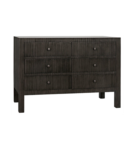 Allred Collaborative - Noir - Conrad 6 Drawer Dresser - Pale - Conrad 6 Drawer Dresser - Pale - GDRE221P