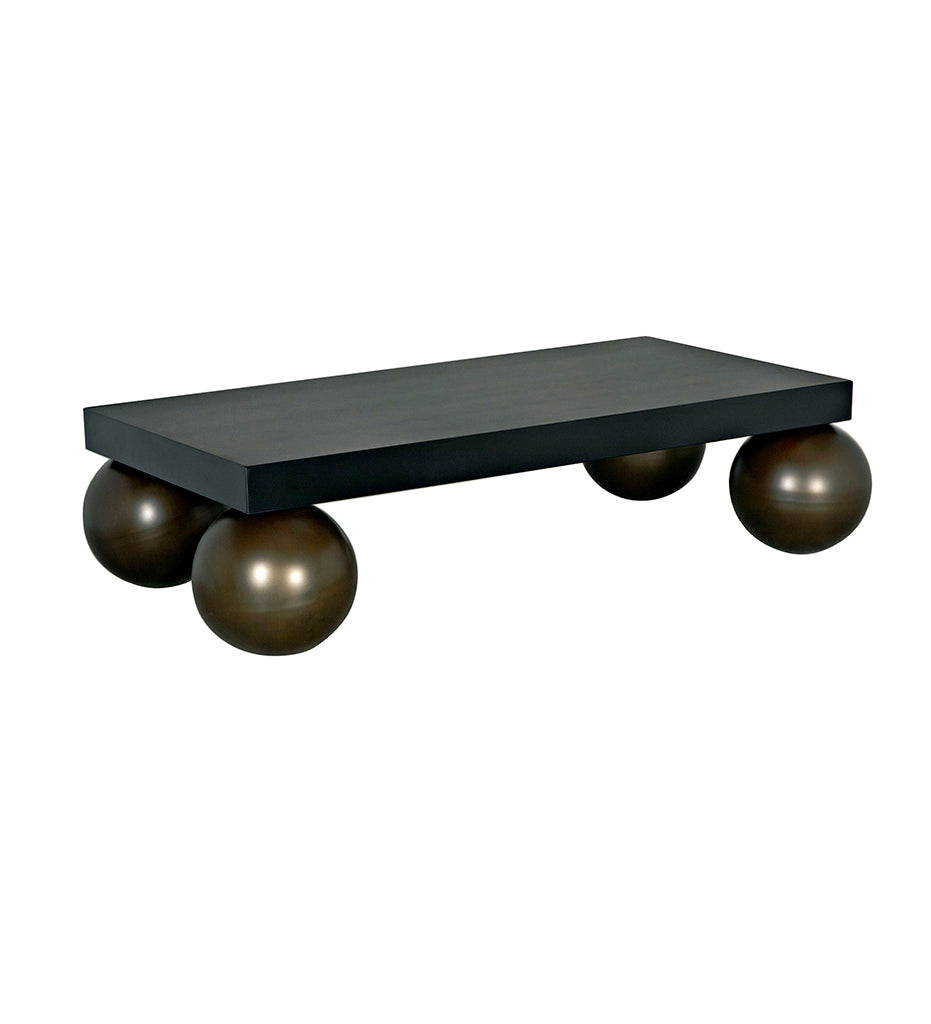 Allred Collaborative - Noir - Cosmo Coffee Table - Cosmo Coffee Table - GTAB1109MTBAB